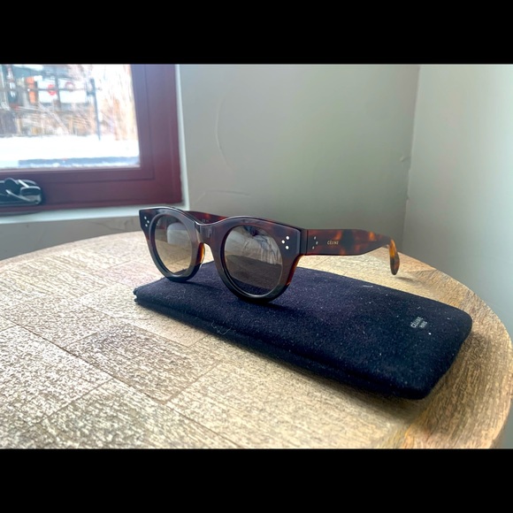 celine tortoise shell glasses